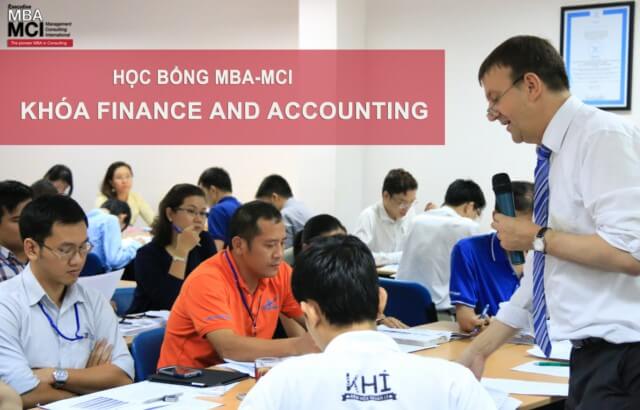 MBA-MCI scholarship: Finance and Accounting