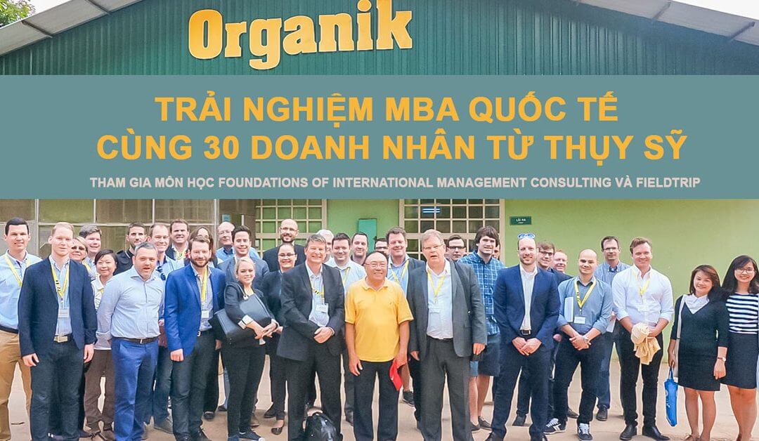 Trải nghiệm MBA Quốc tế cùng 30 Doanh nhân từ Thụy Sỹ