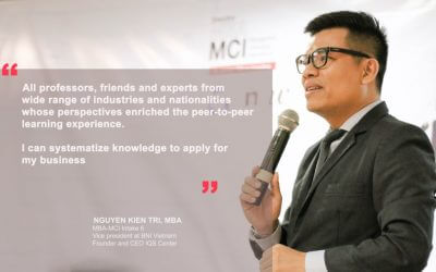Xây dựng quan hệ toàn diện và bền vững cùng MBA-MCI
