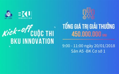 Đại học Bách Khoa khởi động cuộc thi BKU Innovation 2018