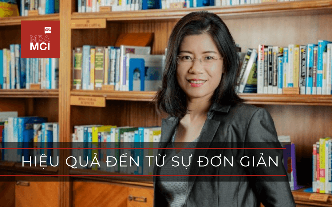 Hiệu quả đến từ sự đơn giản