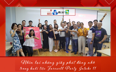 Nhìn lại những phút giây đáng nhớ trong buổi tiệc Farewell Party Intake 11