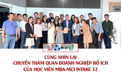 Cùng nhìn lại chuyến thăm quan doanh nghiệp bổ ích của học viên Intake 12