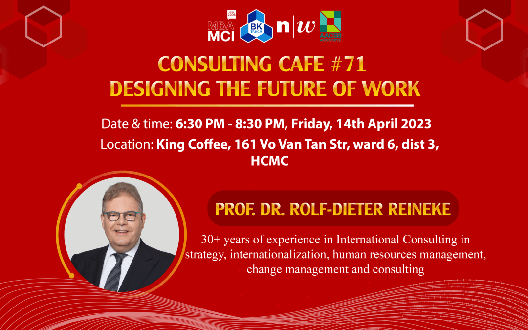 Sự kiện Consulting Cafe #71 “Designing the future of work”