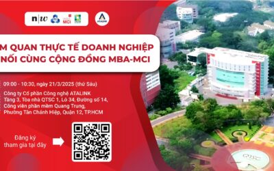 THAM QUAN THỰC TẾ DOANH NGHIỆP, KẾT NỐI CÙNG CỘNG ĐỒNG MBA-MCI